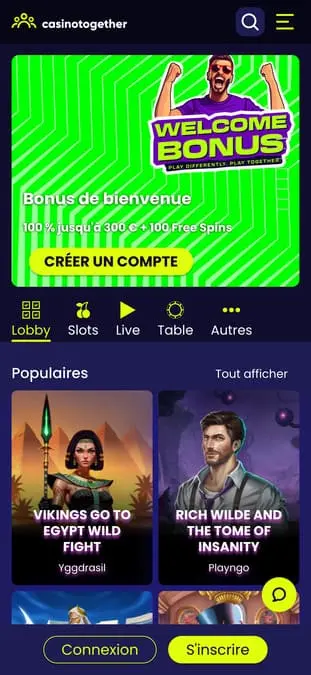 mobile app
